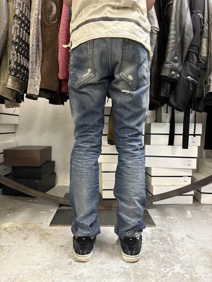 Diesel Diesel Sunfaded Blue Denim Slim Jeans Size US 32 / EU 48 - 5 Thumbnail