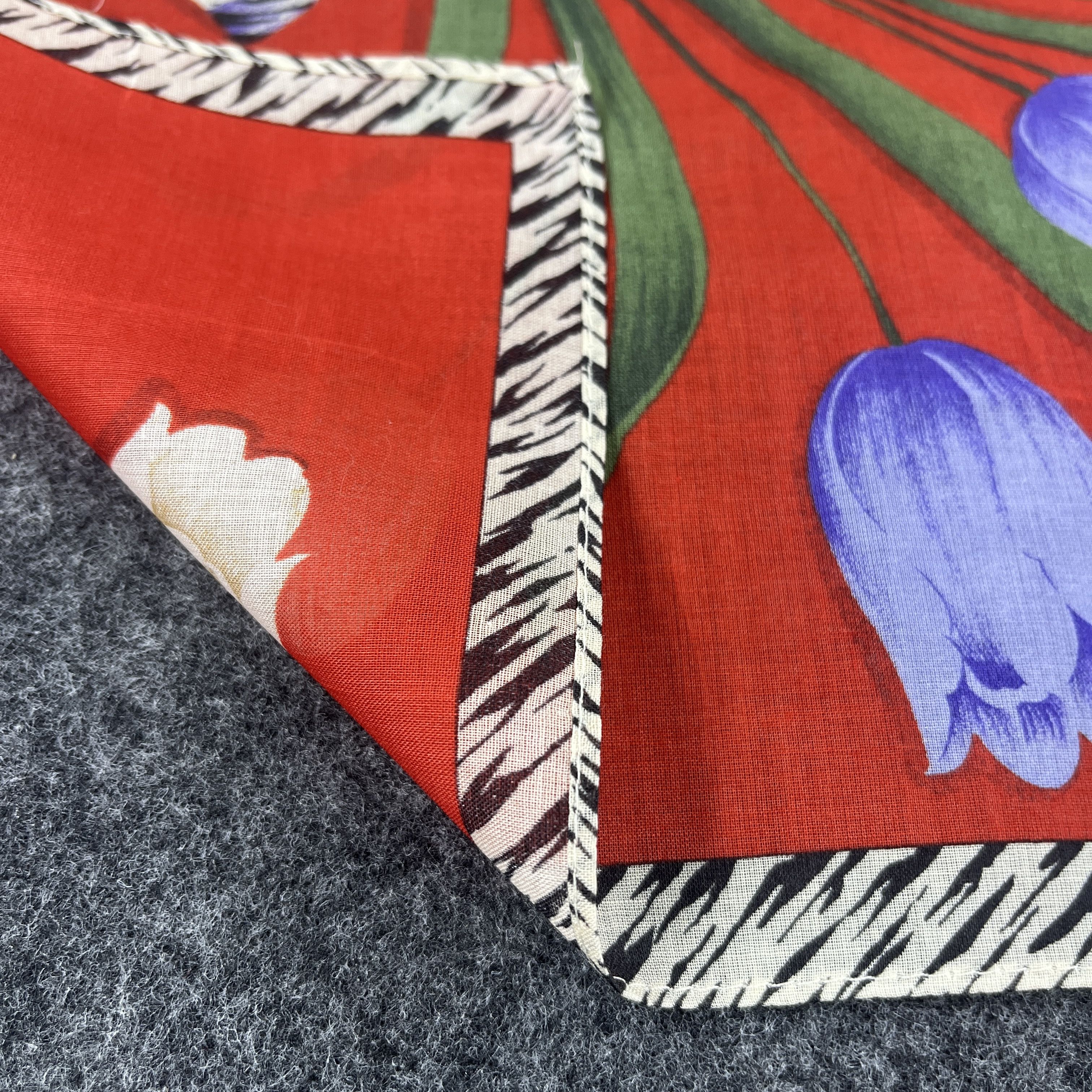Japanese Brand Junko Koshino Handkerchief / Bandana / Neckerchief B194 Size ONE SIZE - 9 Thumbnail