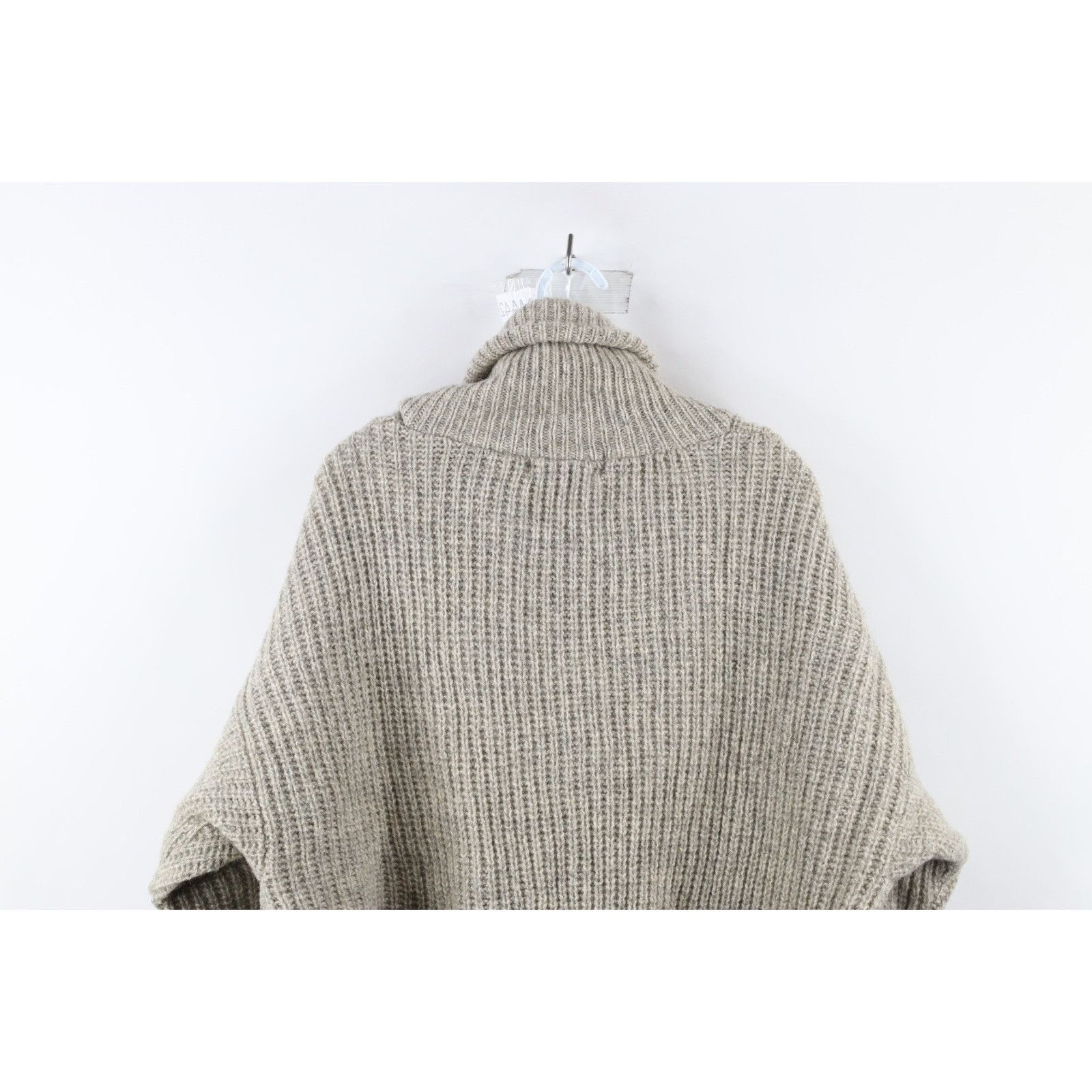 Eddie Bauer Vintage 90s Eddie Bauer Wool Chunky Ribbed Knit Sweater Size US L / EU 52-54 / 3 - 7 Thumbnail