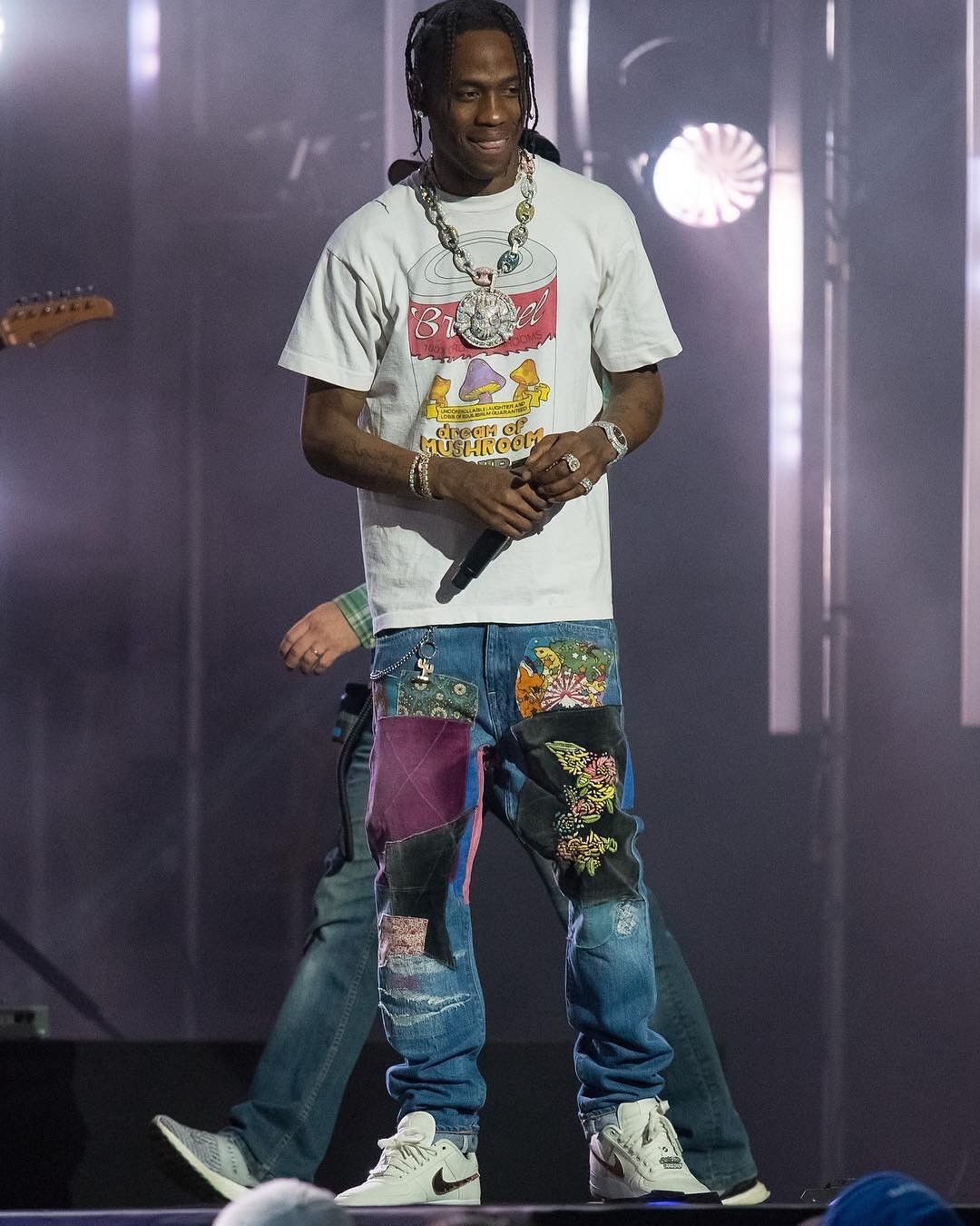 Kapital Kapital Kountry FW14 Okabilly Psychedelic Patchwork Denim Size US 27 - 11 Thumbnail