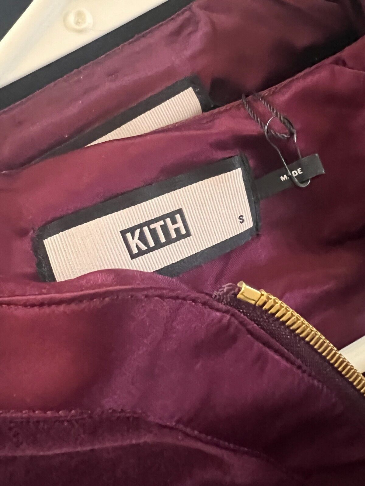 Kith Kith Lidl Velour Baseball Jersey XS Red Size US XS / EU 42 / 0 - 7 Thumbnail