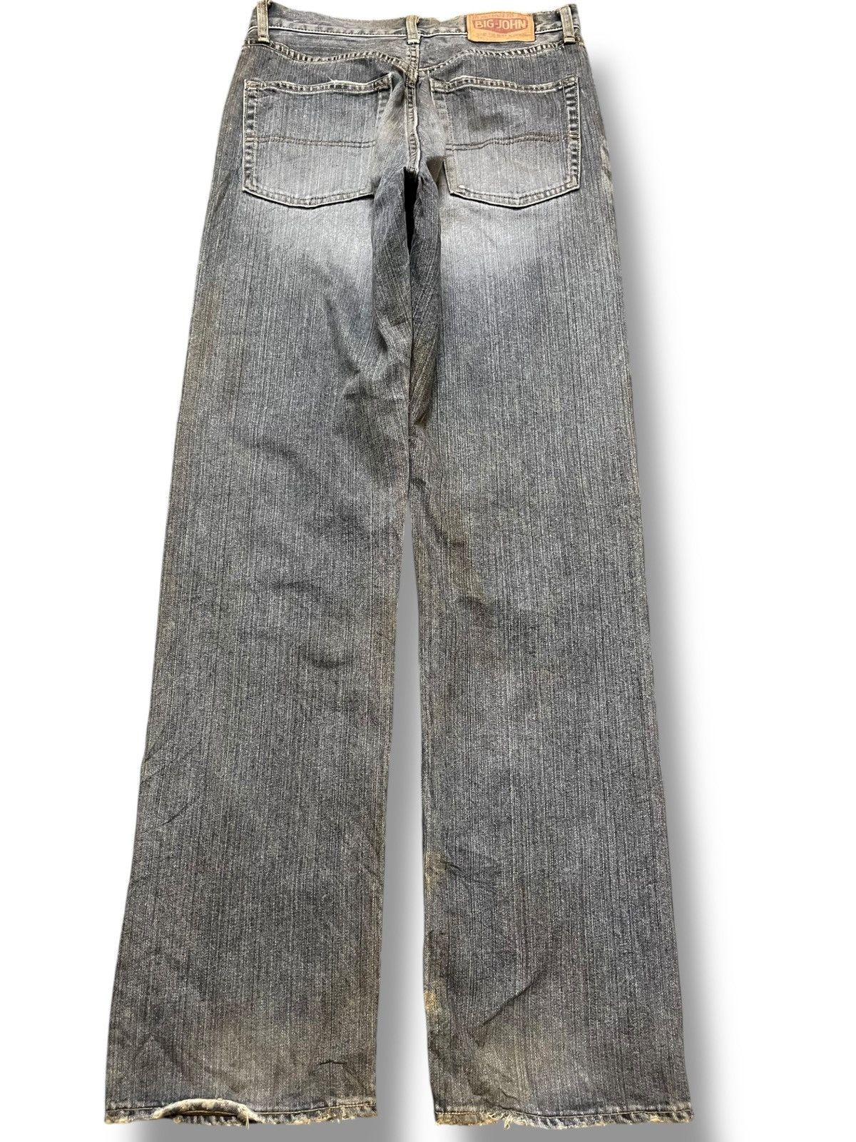 Big John Vintage Big John Big Washing Mudwash Distressed Denim Size US 30 / EU 46 - 5 Thumbnail