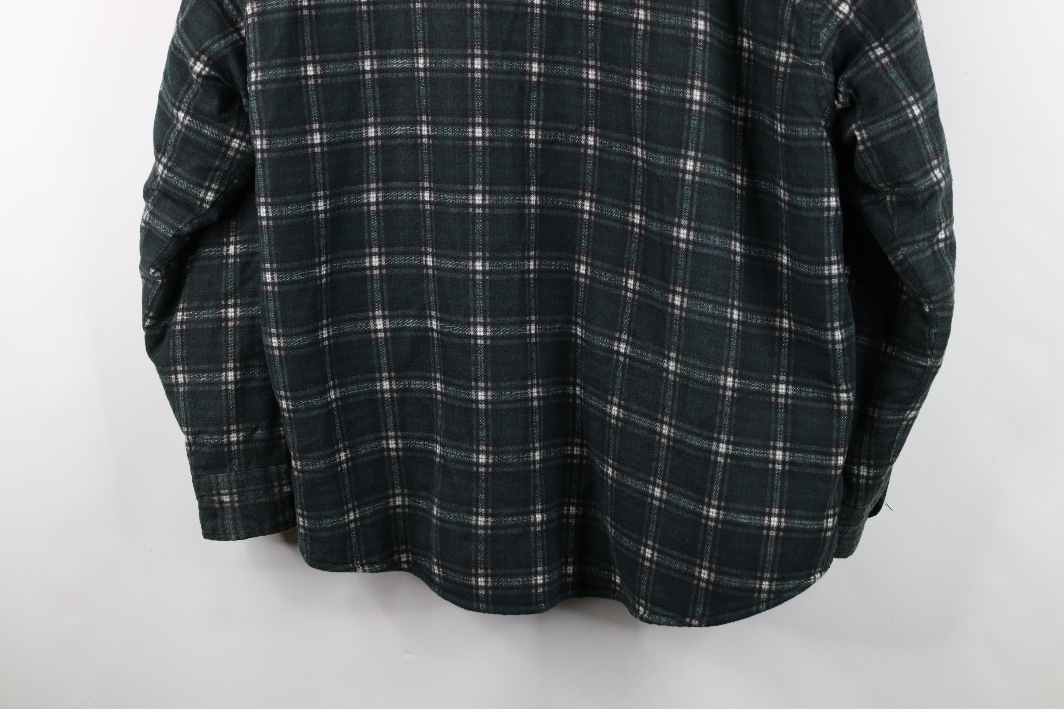 Vintage Vintage 90s Streetwear Fleece Lined Flannel Jacket Plaid Size US XL / EU 56 / 4 - 12 Thumbnail