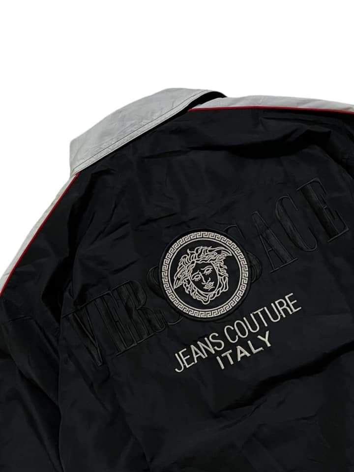 Versace × Versace Jeans Couture VERSACE MEDUSA BIG LOGO WINDBREAKER JACKET Size US L / EU 52-54 / 3 - 8 Thumbnail
