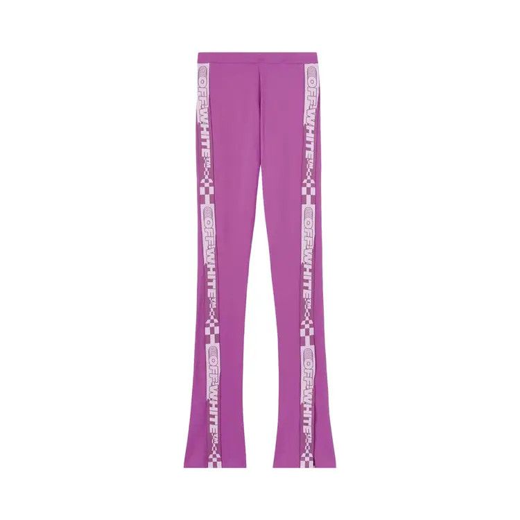 o1gr1nt0125 Logo Band Split Leggings in Fuchsia