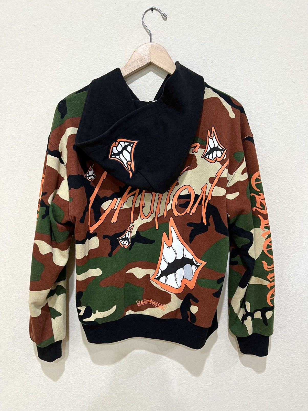 Chrome Hearts chrome hearts matty boy caution camo thermal zip up hoodie Size US S / EU 44-46 / 1 - 4 Thumbnail