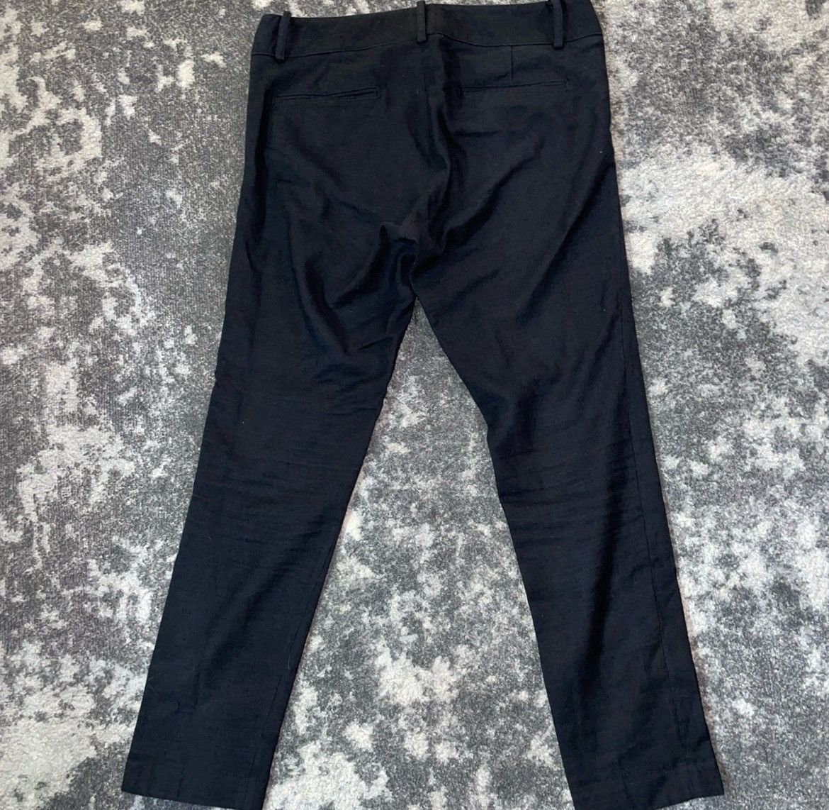 Helmut Lang Helmut Lang Womens Size 8 Black Straight front pants Size 30" / US 8 / IT 44 - 5 Thumbnail