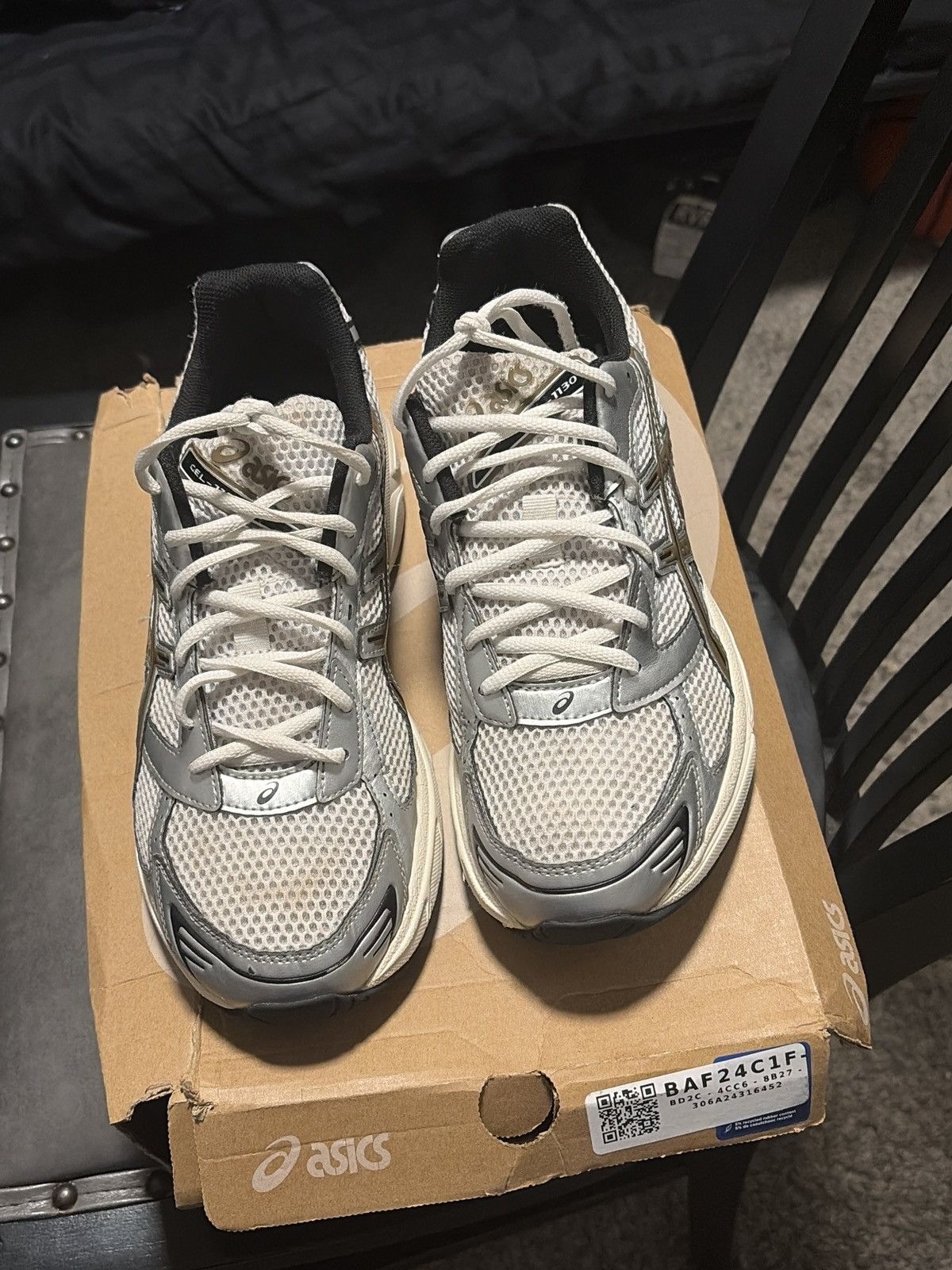 Asics Asics Gel-1130 White Clay Canyon Size US 10.5 / EU 43-44 - 3 Thumbnail