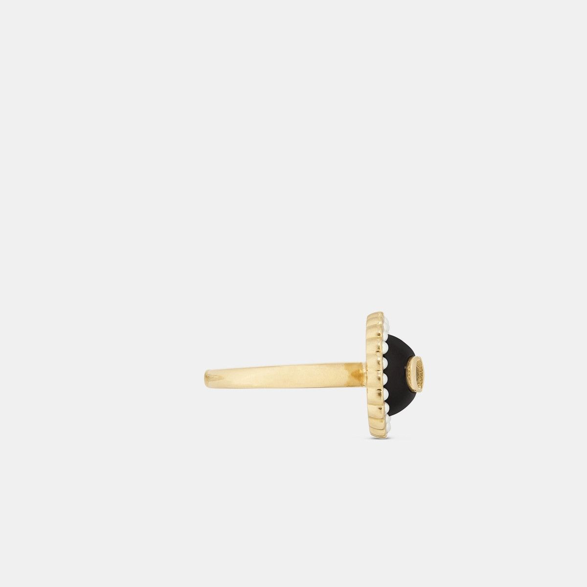 Dior o1bcso1str0126 Size:OS/Petit Cd Barque Ring in Golden Size ONE SIZE - 2 Thumbnail