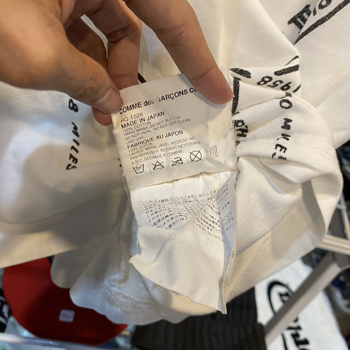 Comme des Garcons Homme Comme Des Garcons Homme 'Satellite Orbit' AD2005 Tee Size US S / EU 44-46 / 1 - 11 Thumbnail