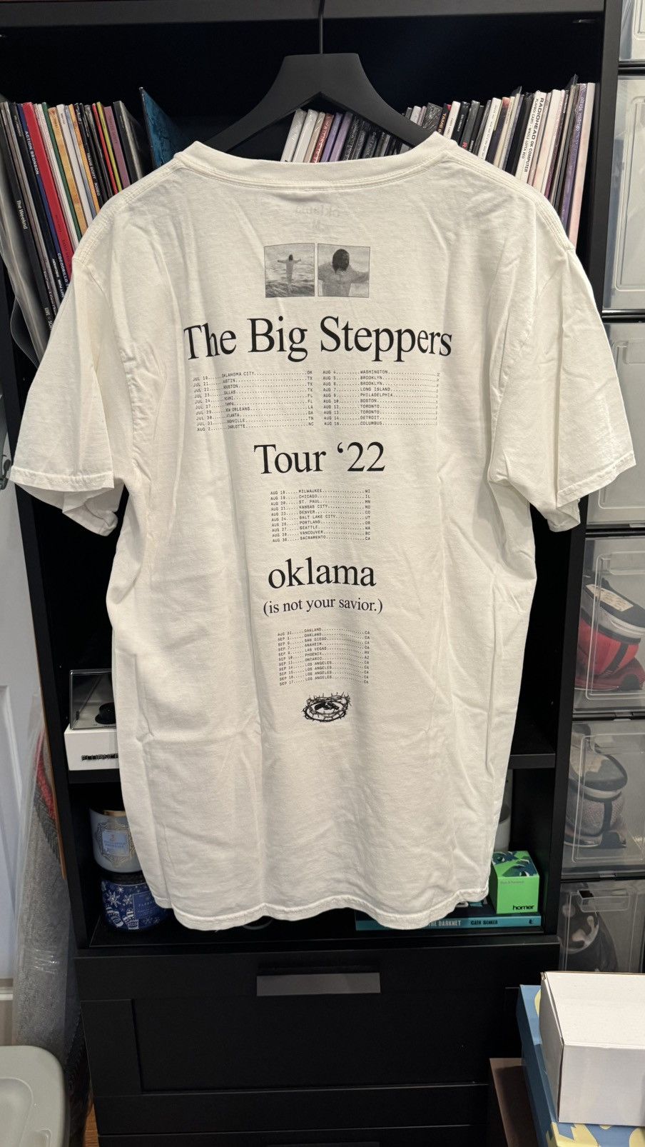 Kendrick Lamar Big Steppers Tour Tee Size US M / EU 48-50 / 2 - 2 Thumbnail