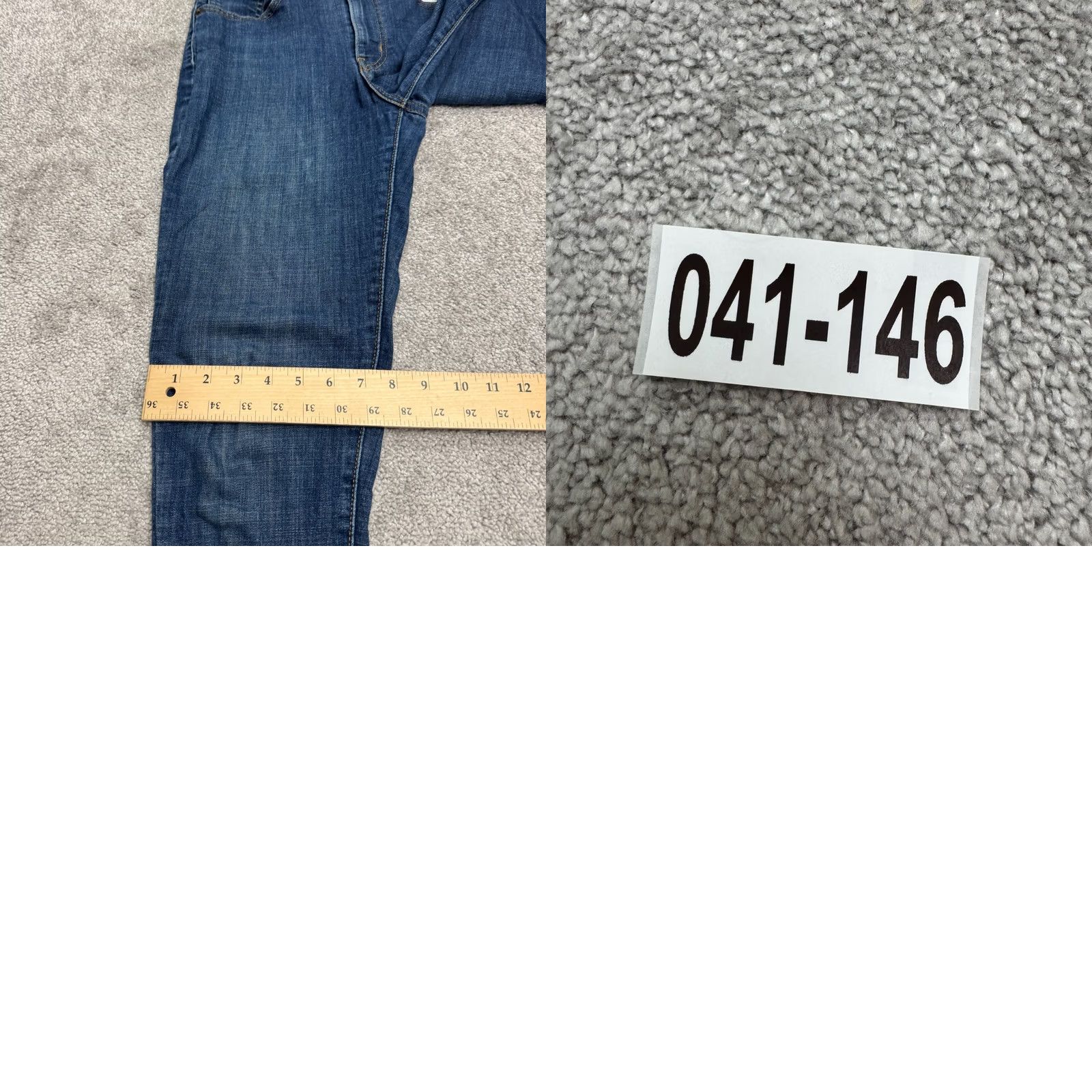 Levi's Levi's 721 High Rise Skinny Denim Jeans Womens 28x30 Blue Dark Wash Stretch Size 28" / US 6 / IT 42 - 11 Thumbnail