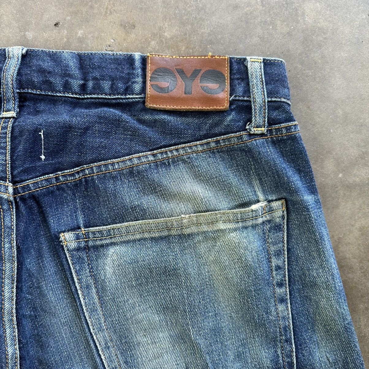 Comme des Garcons Vtg Comme Des Garcons Selvedge Distress Faded Denim Jean W34 Size US 34 / EU 50 - 12 Thumbnail