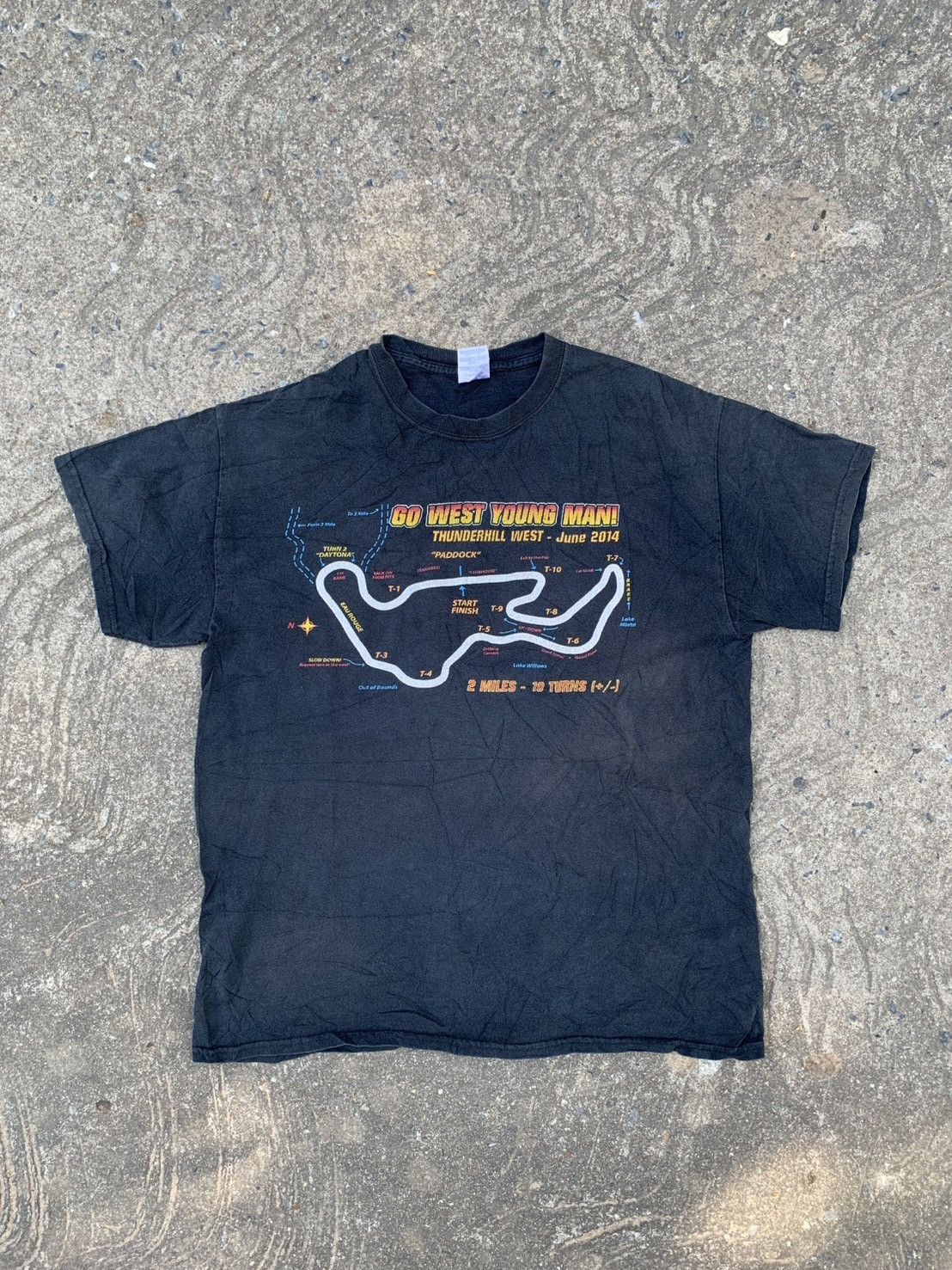 NASCAR THUNDERHILL PARK 1993 5 MILES Size US L / EU 52-54 / 3 - 5 Thumbnail