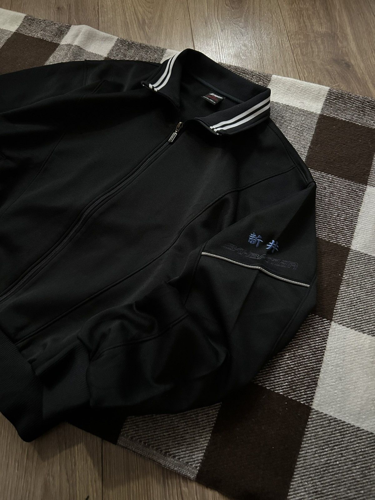 Japanese Brand × Vintage Vintage Skk Japanese Athletic zip-sweatshirt mens rare Size US L / EU 52-54 / 3 - 3 Thumbnail