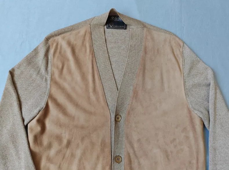 Loro Piana LORO PIANA Luo Ma woolen cardigan knit coat Size US L / EU 52-54 / 3 - 2 Thumbnail