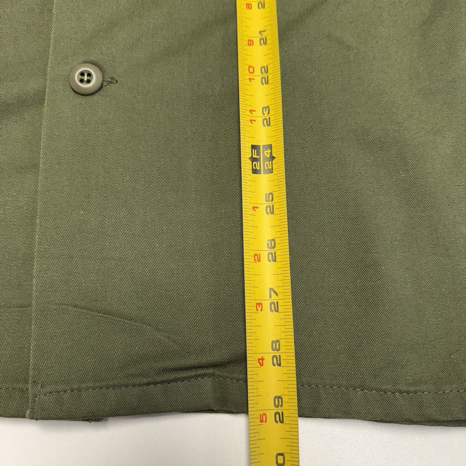 Vintage OG-507 US Air Force Military Shirt Mens 15.5x33 Vintage 70s Size US L / EU 52-54 / 3 - 10 Thumbnail