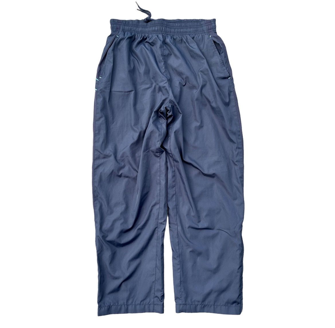 Nike Vintage Y2K Nike Small Logo Parachute Baggy Nylon Track Pant Size US 30 / EU 46 - 1 Thumbnail