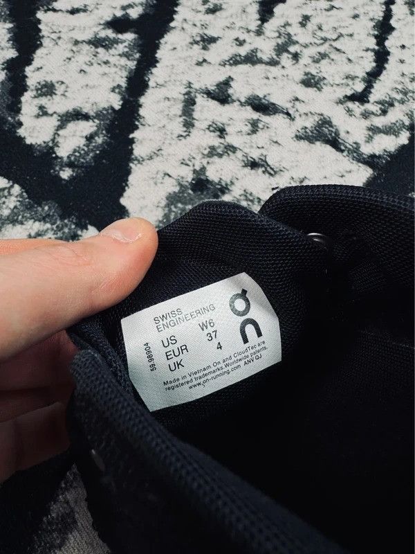 Other On Running Shoes Swiss Engineering Black White 37 Size US 7 / IT 37 - 6 Thumbnail