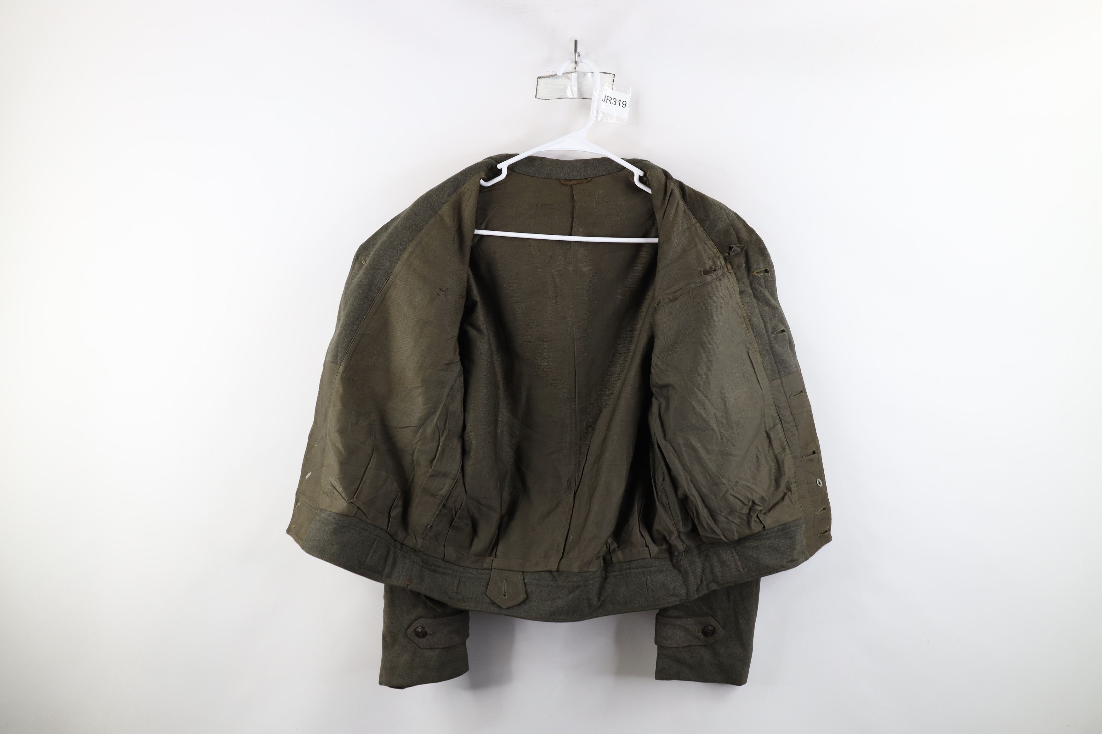Vintage Vintage 40s World War II Eisenhower Jacket Green USA Size US S / EU 44-46 / 1 - 11 Thumbnail