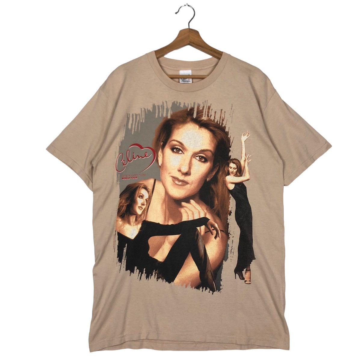 Band Tees 🔥90’s Vintage Celine Actor Singer T-Shirt Big Logo Size US L / EU 52-54 / 3 - 1 Thumbnail