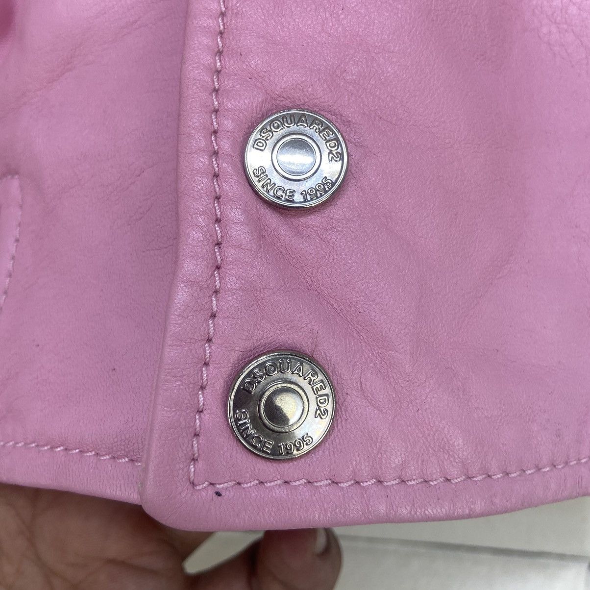Dolce & Gabbana Dolce & Gabbana Ovine Leather Sheepskin Varsity Jacket Size S / US 4 / IT 40 - 18 Thumbnail