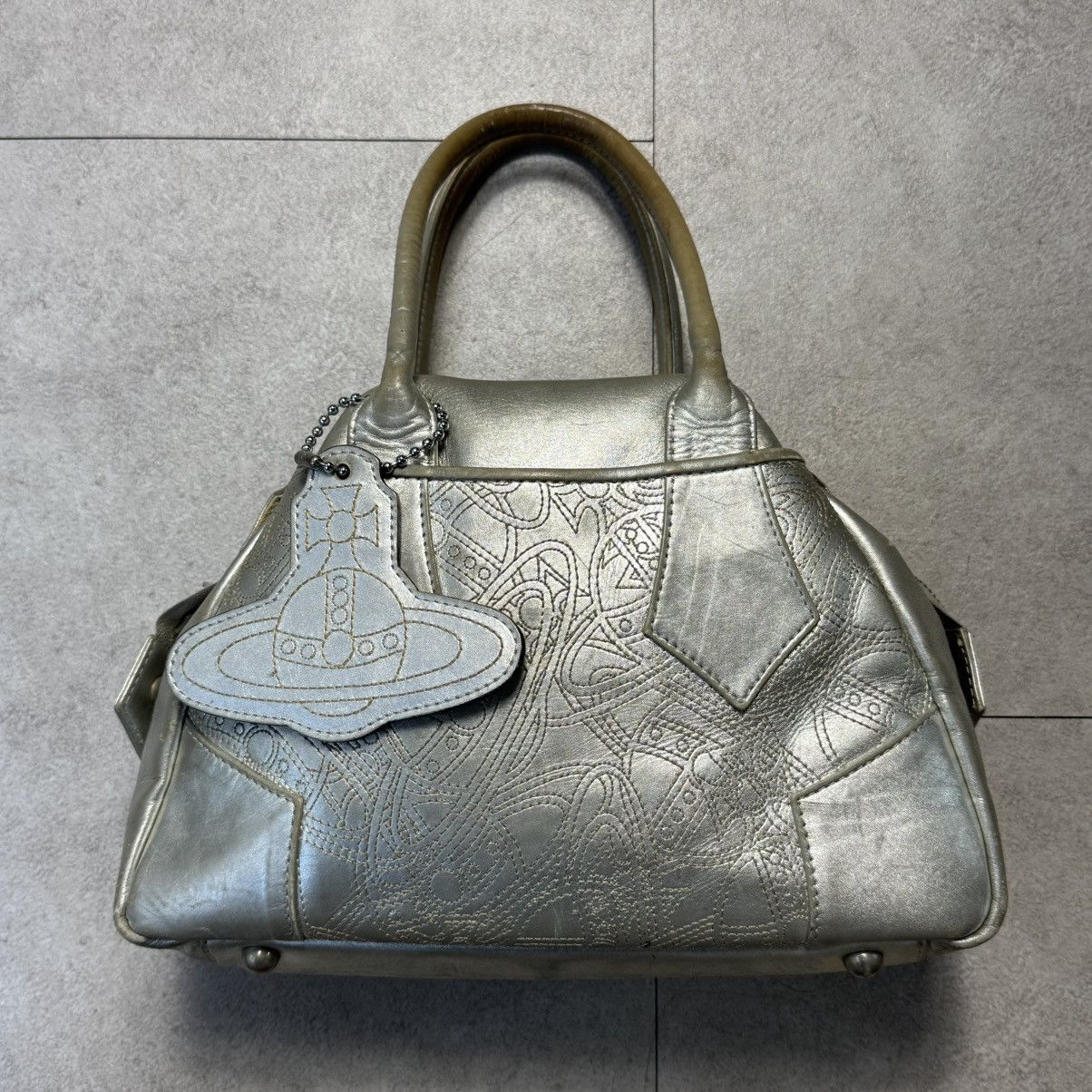 Vivienne Westwood vivienne westwood orb Yasmine Silver Hand Bag Size ONE SIZE - 1 Thumbnail