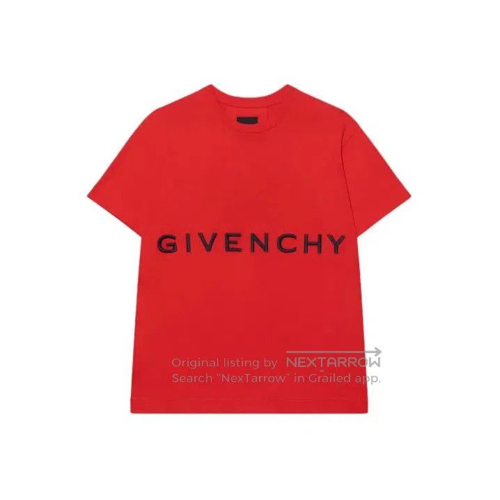 Givenchy Givenchy FW22 Color Block Logo Embroidered T-shirt. Size US XXS / EU 40 - 1 Thumbnail