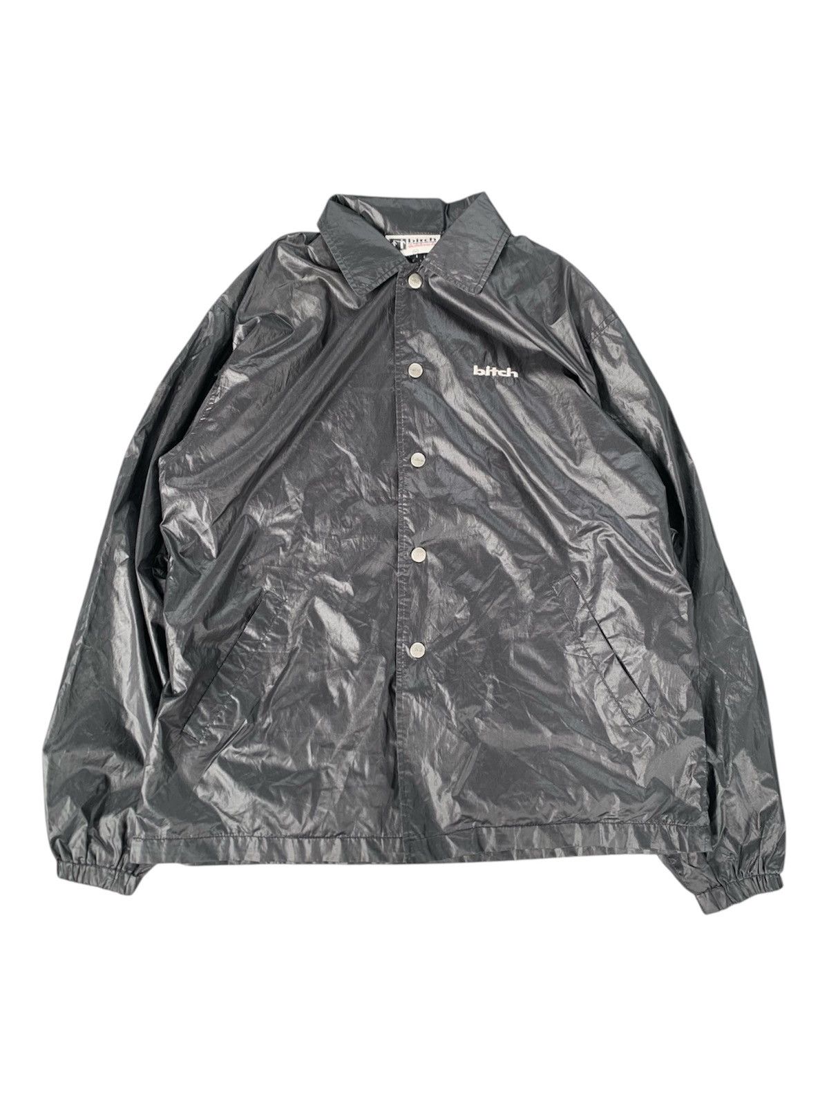 Vintage Vintage 90s BITCH SKATEBOARDS Windbreaker Size US M / EU 48-50 / 2 - 1 Thumbnail