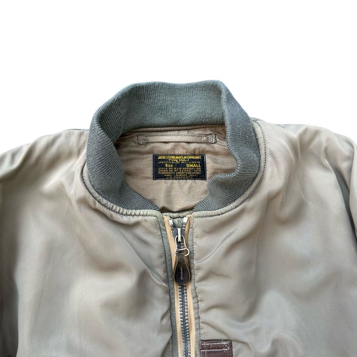 Pherrow's Vintage Pherrow’s 1990 MA-1 Bomber Jacket Size US M / EU 48-50 / 2 - 3 Thumbnail