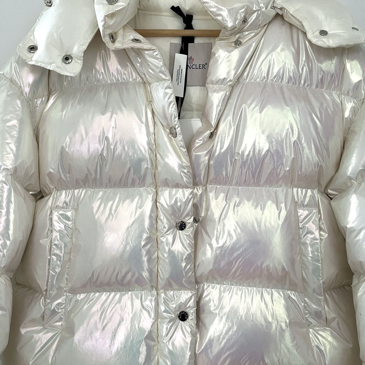 Moncler Moncler Daos Hooded Iridescent Down Jacket Puffer Size M / US 6-8 / IT 42-44 - 3 Thumbnail