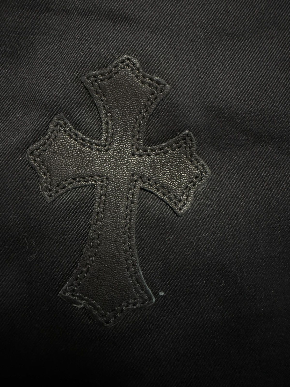 Chrome Hearts Chrome hearts chino black and camouflage patches Size US 31 - 12 Thumbnail