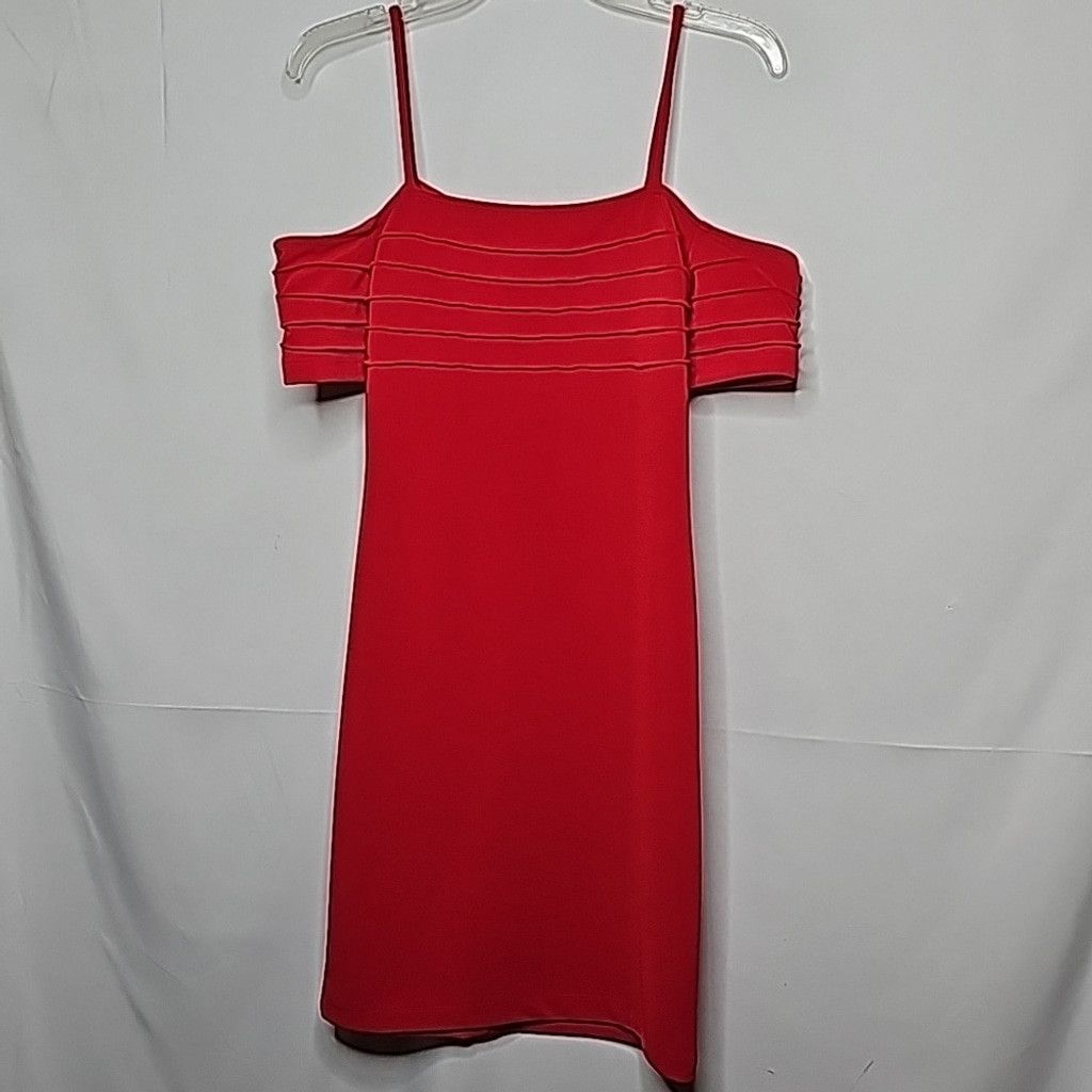 Hugo Hugo Buscati Vintage Y2K red stretch bodycon dress sz Small Size S / US 4 / IT 40 - 1 Thumbnail