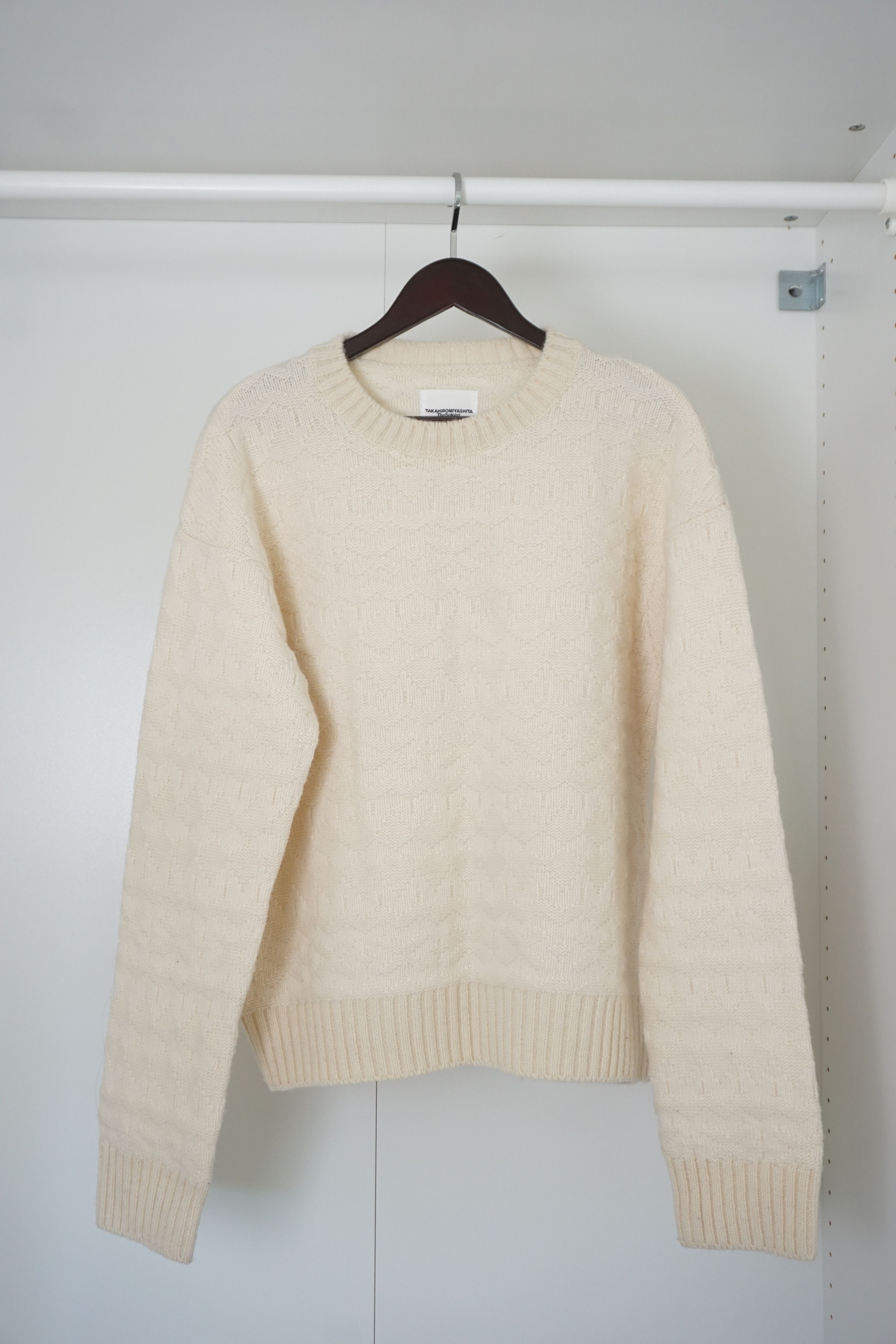Takahiromiyashita The Soloist. FW20 Aran Knit Sweater Size US S / EU 44-46 / 1 - 1 Thumbnail
