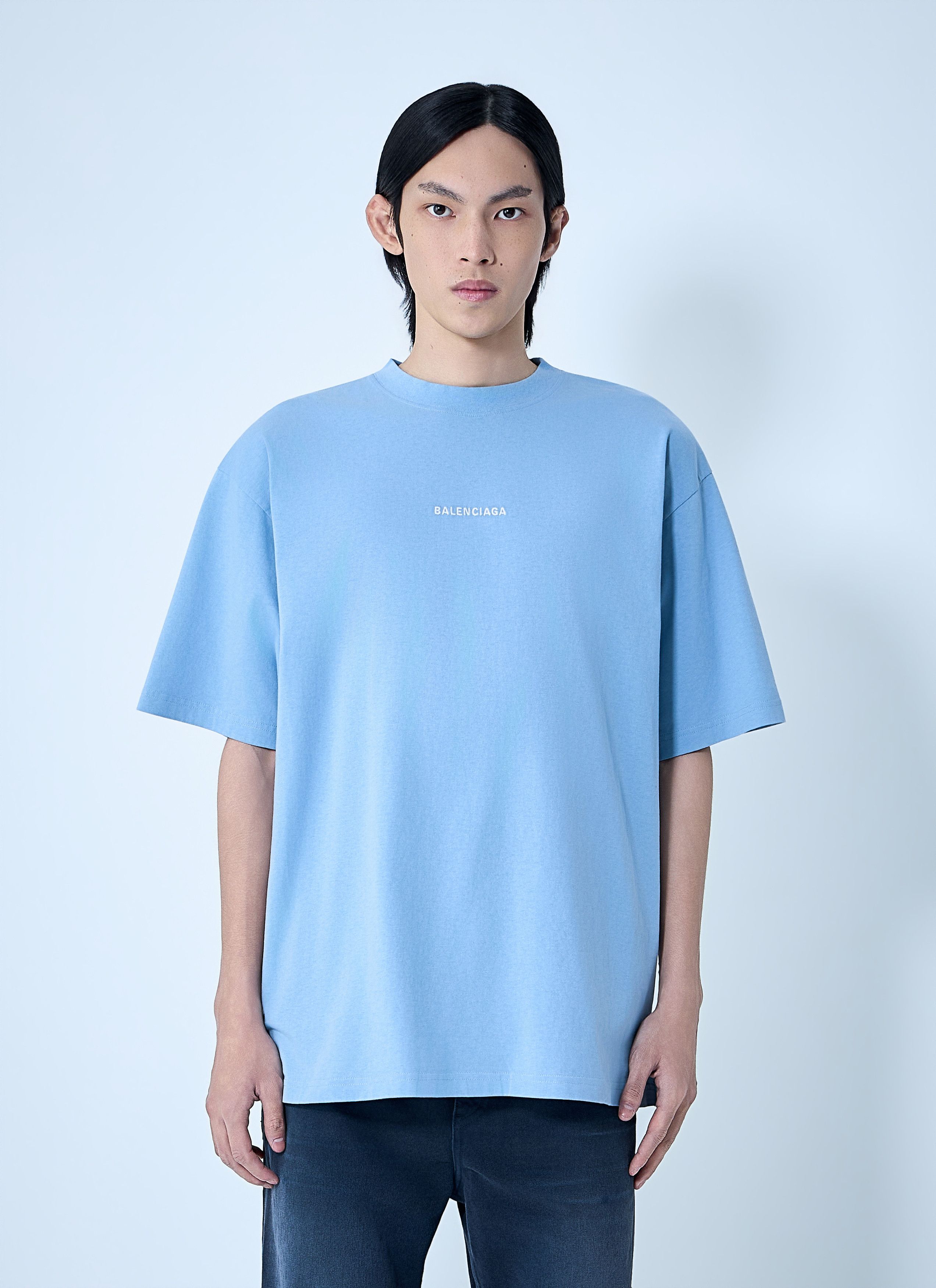 Balenciaga Medium Fit T-Shirt Size US S / EU 44-46 / 1 - 1 Thumbnail