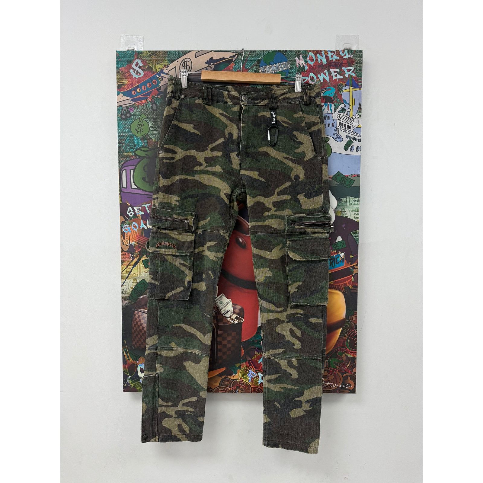 Godspeed Godspeed Camo Cargo Used Small Size US 30 / EU 46 - 1 Thumbnail