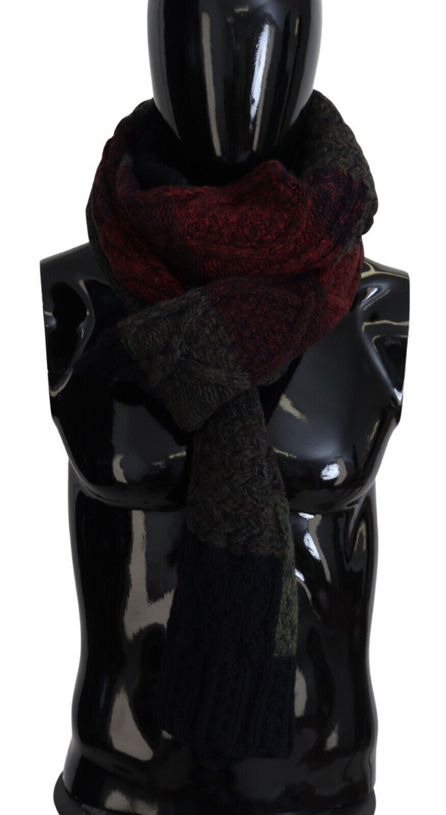 Dolce & Gabbana Elegant Wool-Cashmere Men's Men's Scarf Size ONE SIZE - 1 Thumbnail
