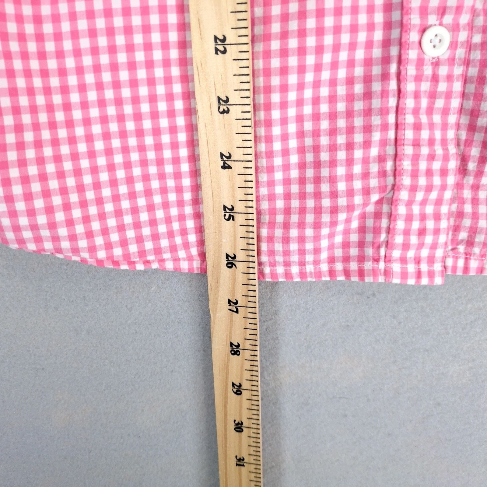 Other Simply Southern Pink Gingham Button Down Shirt Women's S Size S / US 4 / IT 40 - 8 Thumbnail