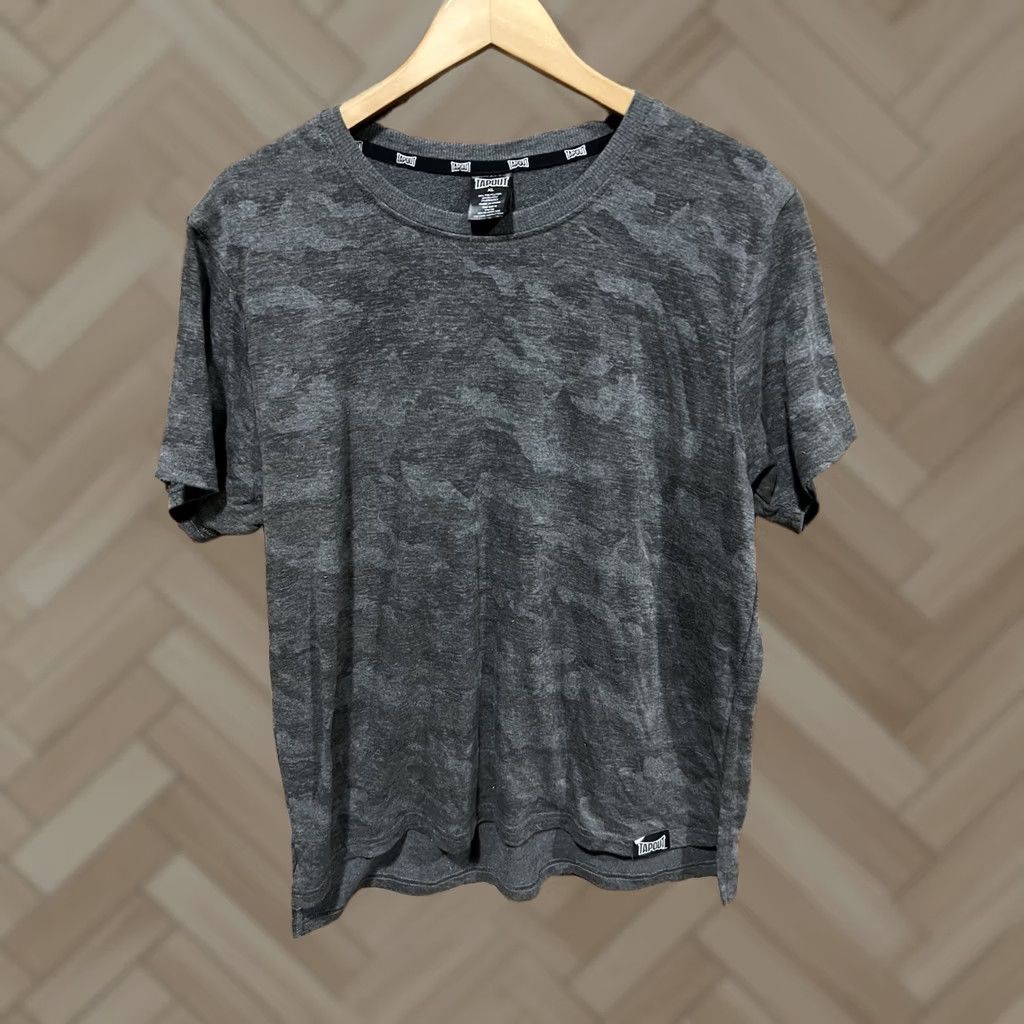 Tapout TAPOUT Women’s Gray Camo Shirt XL MMA Wrestling Size XL / US 12-14 / IT 48-50 - 1 Thumbnail