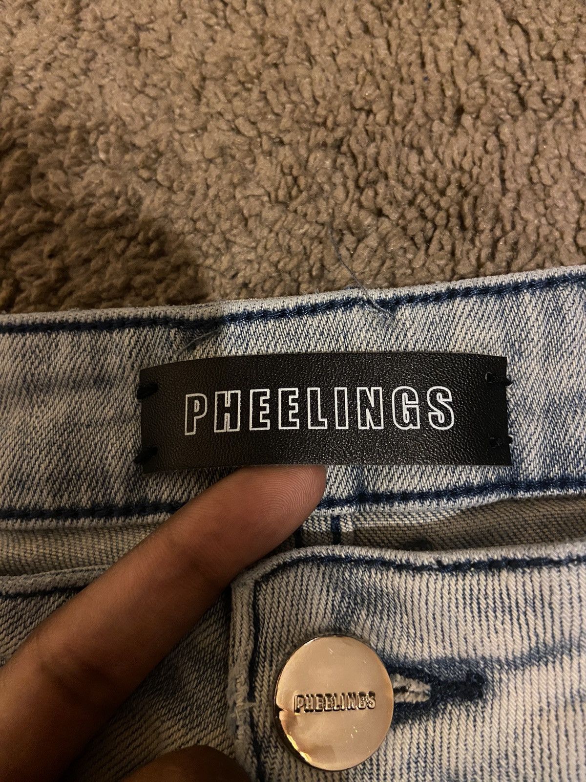 Other Pheelings Skinny Flare Denim Jeans Size US 34 / EU 50 - 2 Thumbnail