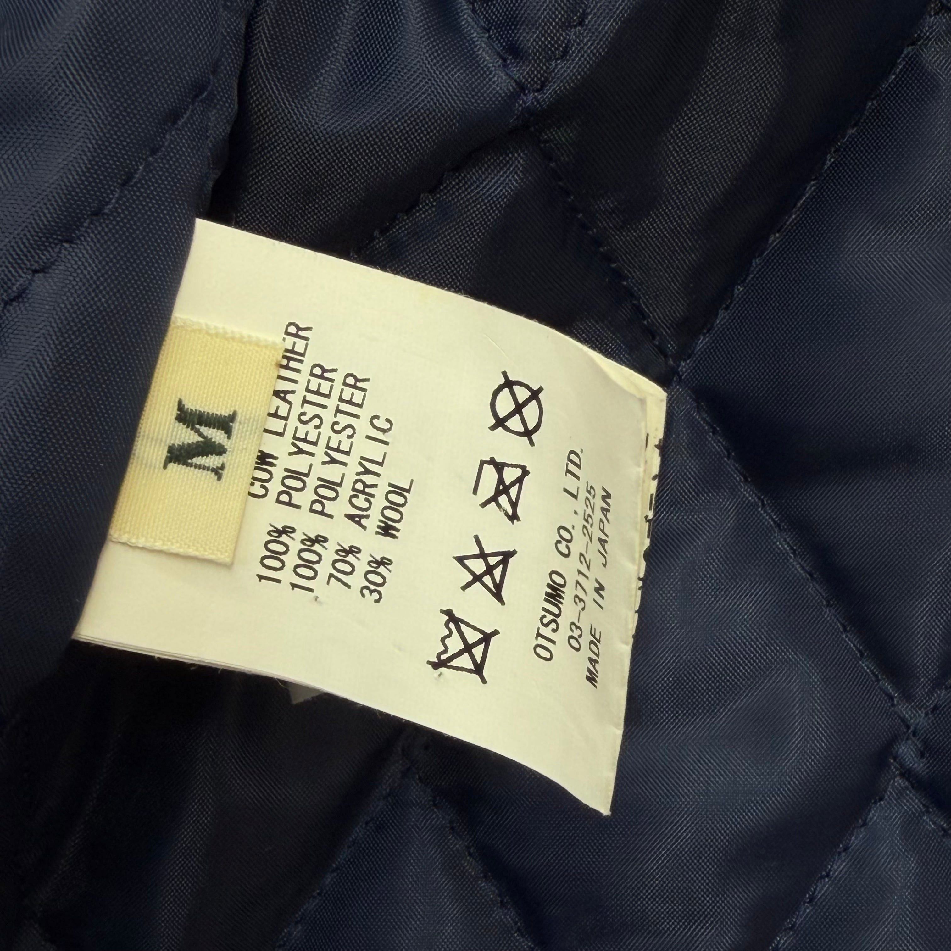 Human Made Human Made x Kaws Navy Varsity Jacket M Size US M / EU 48-50 / 2 - 6 Thumbnail