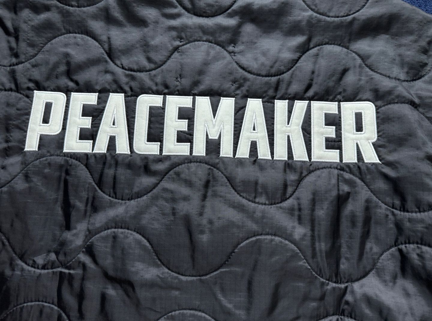 OAMC OAMC x Peacemaker Re:work Quilted Crewneck Black Jacket Size US L / EU 52-54 / 3 - 8 Thumbnail