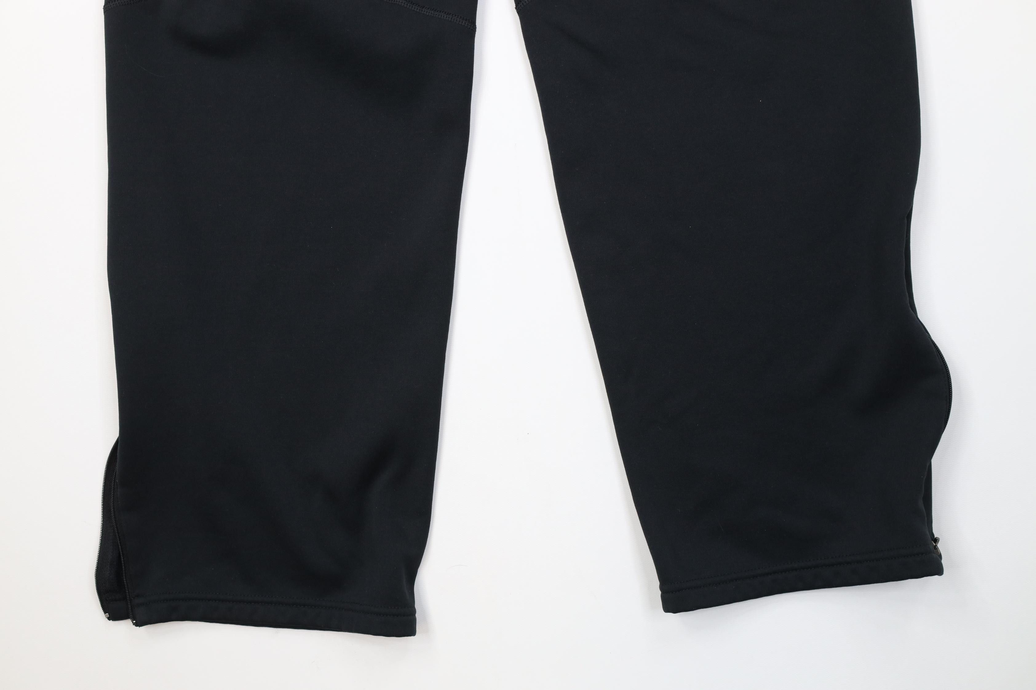 Nike Vintage Nike Livestrong Armstrong Wide Leg Sweatpants Black Size 30" / US 8 / IT 44 - 12 Thumbnail
