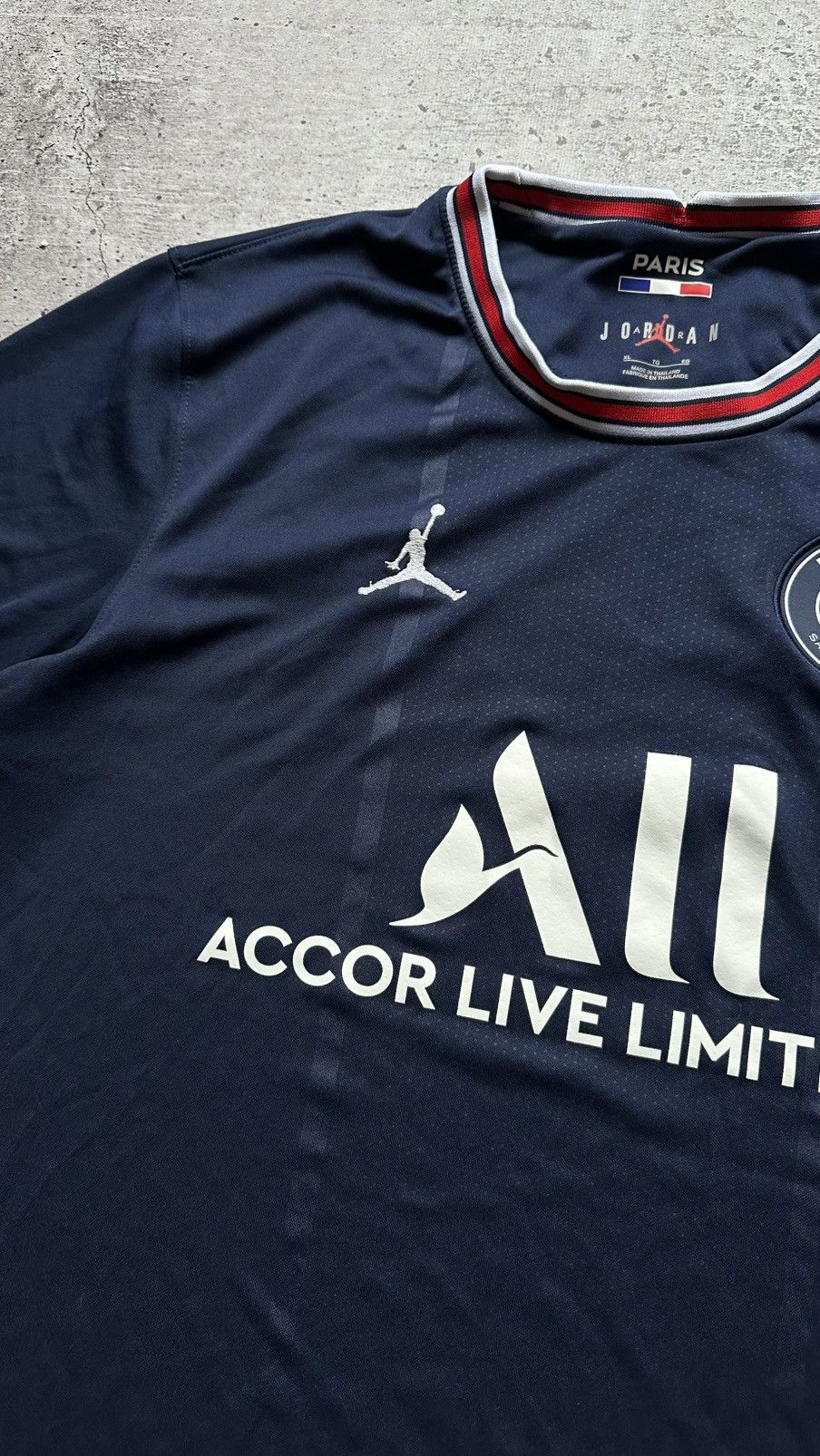 Jordan Brand 2021/22 Jordan PSG Paris Saint Germain Soccer Jersey Size US XL / EU 56 / 4 - 4 Thumbnail