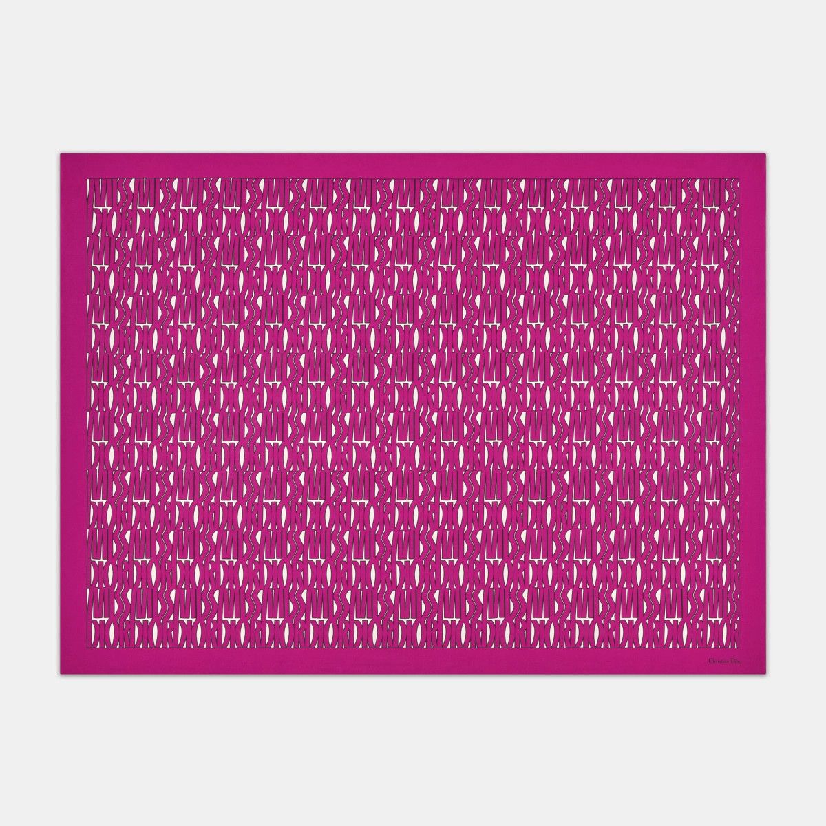 Dior o1bcso1str0226 Size:OS/Allover Sarong in White/Purple Size ONE SIZE - 1 Thumbnail