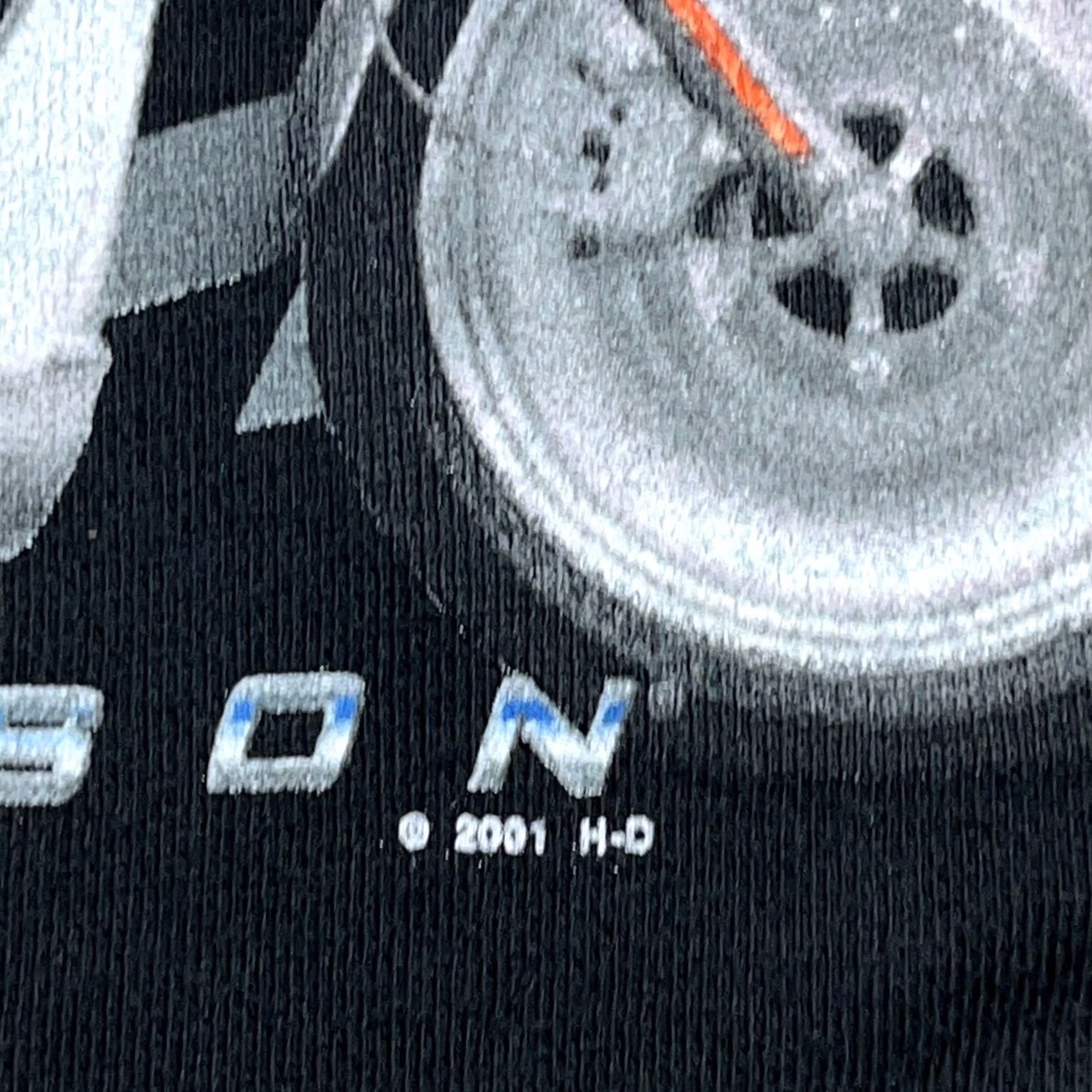 Harley Davidson VINTAGE Harley-Davidson Sweatshirt Men 2XL Black Crewneck Long Sleeve Pullover H-D Logo Embroidered 90s Classic Size US XXL / EU 58 / 5 - 3 Thumbnail