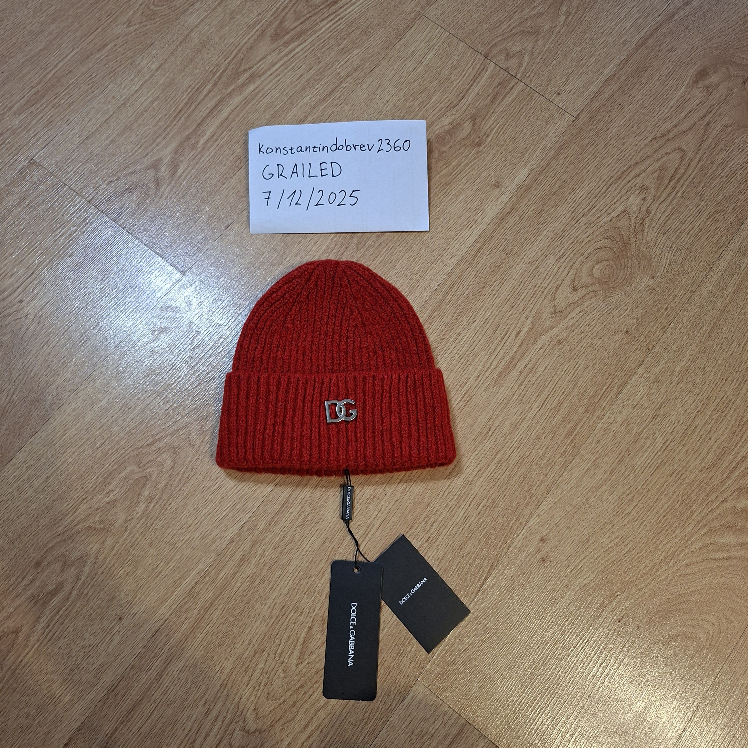 Dolce & Gabbana Dolce Gabbana red hat Size ONE SIZE - 1 Thumbnail