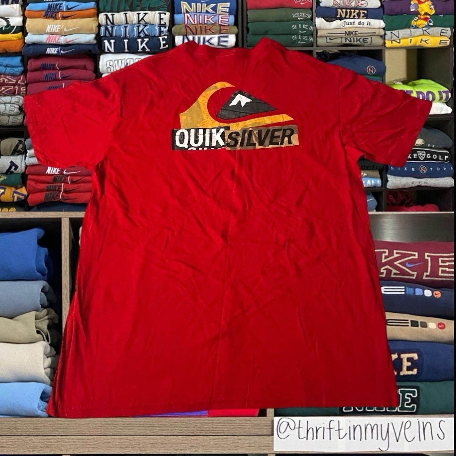 Quiksilver Vintage Y2K quiksilver Surf Shirt Size US L / EU 52-54 / 3 - 1 Thumbnail