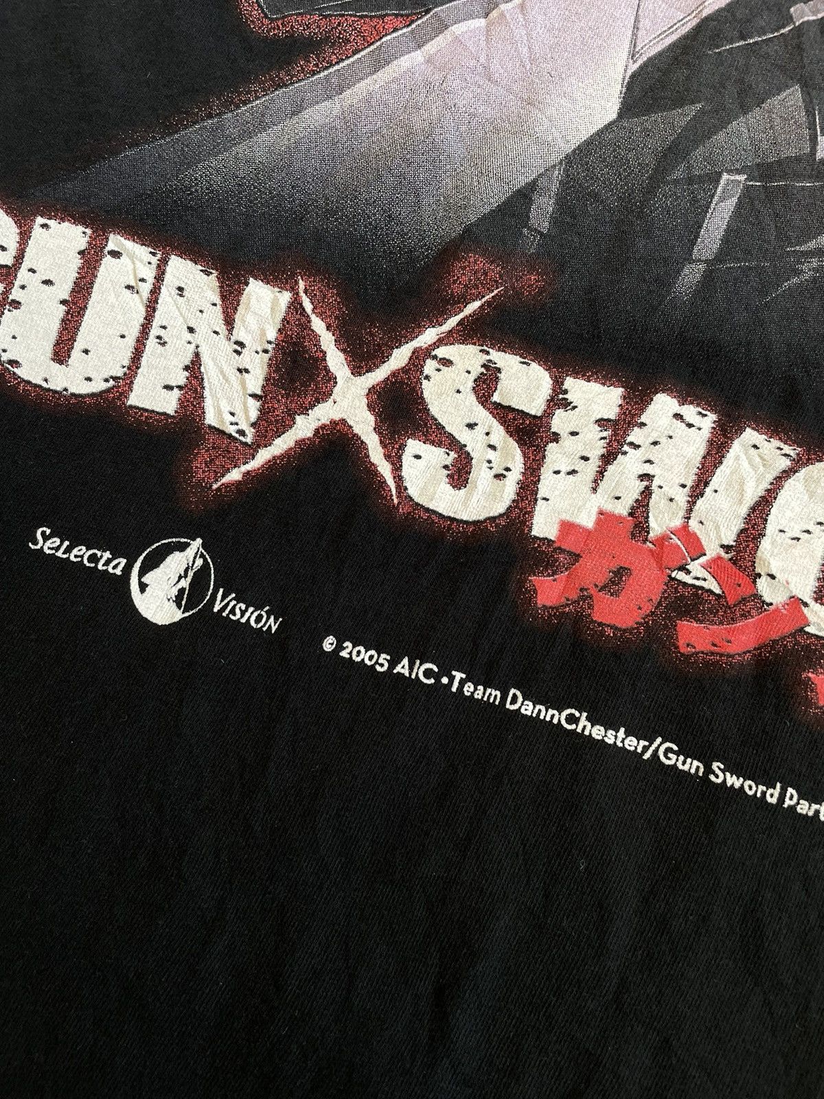 Anime × Vintage 2005 Gun Sword Anime shirt XL Size US XL / EU 56 / 4 - 4 Thumbnail