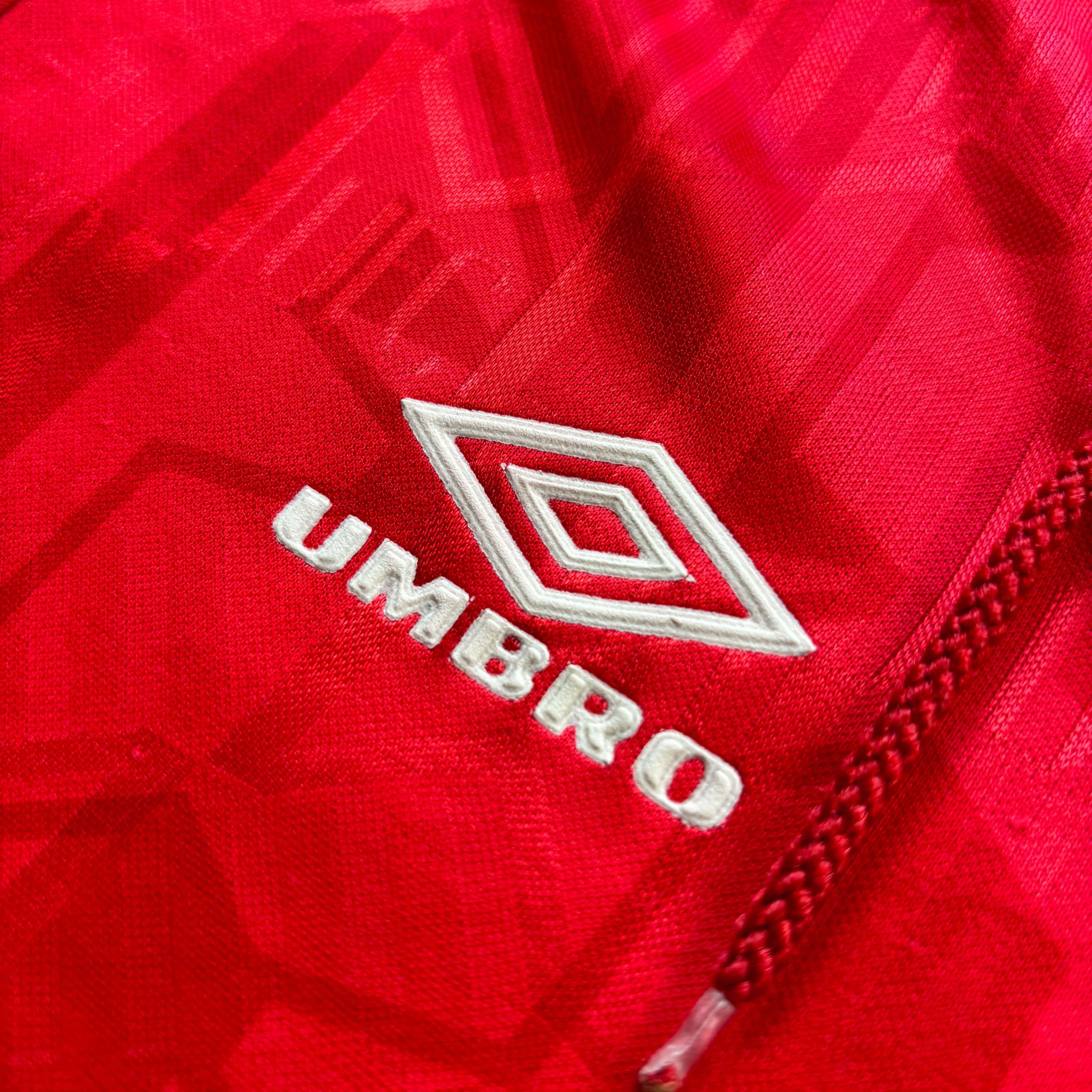 Umbro Manchester United 1992-94 Umbro home football jersey size L Size US L / EU 52-54 / 3 - 5 Thumbnail